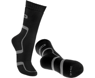 BENNON TREK SOCK șosete de trekking, negru/gri