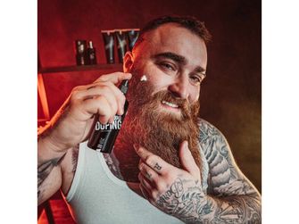 Angry Beards Set de creștere a bărbii și a bărbii - Roller &amp; Doping