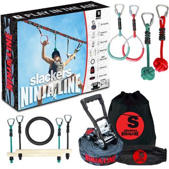 Slackers Set pe Slackline Ninja 11 m