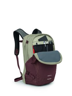 OSPREY rucsac de oraș NEBULA,  sawdust tan/raisin red