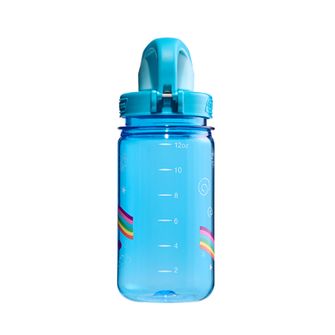 Nalgene Baby Sticlă de apă Grip-n-Gulp Sustain 0,35 L albastru unicorn