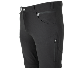 BENNON pantaloni de exterior FOBOS 2in1, negru