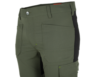 Pantaloni de lucru BENNON EREBOS WP, verde/negru