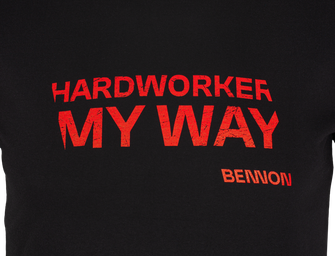 Tricou BENNON HARDWORKER, negru