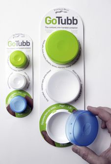 Humangear GoTubb Set de cutii de depozitare colorate S