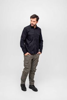 Brandit Flanellshirt Cămașă, negru