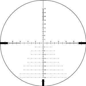 Vortex Optics Luneta Diamondback® Tactical 6-24x50 FFP EBR-2C MOA