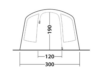 Outwell Cort Sunhill 5 Air pentru 5 persoane