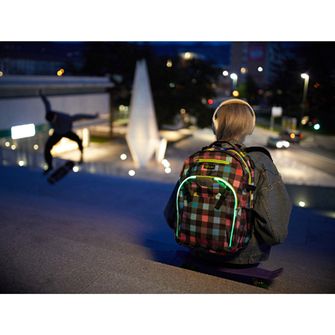 Roată Bee Rucsac Bee LED 30 L, multicolor