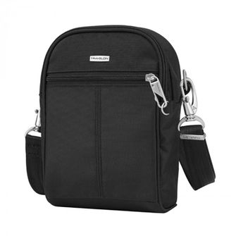 Travelon Geantă de umăr antifurt Black Classic Tour Bag