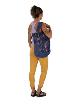 OSPREY rucsac de oraș DAYLITE TOTE PACK,  wild blossom print/alkaline