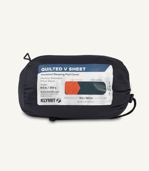 Klymit Capac de protecție pentru V Sheet Pad, gri portocaliu