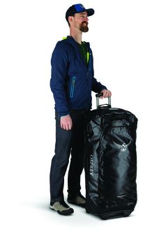 Sac OSPREY ROLLING TRANSPORTER 120, negru