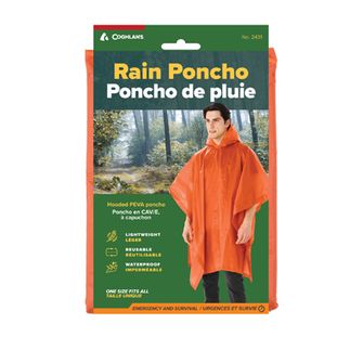 Coghlans Poncho ușor portocaliu