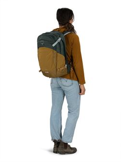 OSPREY rucsac de oraș NEBULA,  green tunnel/brindle brown