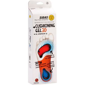 Sidas Gel Insoles Cushioning Gel 3D