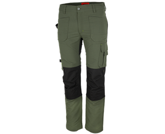 Pantaloni de lucru BENNON EREBOS WP, verde/negru