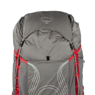 OSPREY rucsac pentru drumeții EJA PRO 55,  dale grey/poinsettia red