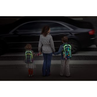 Roată Bee Rucsac Bee LED 30 L, multicolor