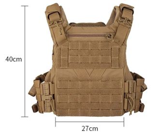 DRAGOWA Tactical Purtător de plăci Sentinel, coyote