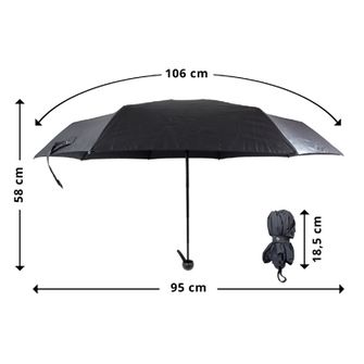 Origin Outdoors Umbrelă Nano Sustain gri