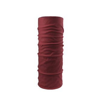 Origin Outdoors Eșarfă multifuncțională în aer liber Merino Burgundy