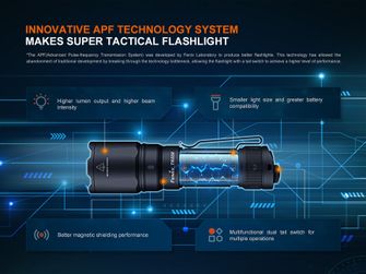 Lanternă cu LED reîncărcabilă Fenix TK05R