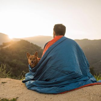 Klymit Versa Blanket™, albastru-portocaliu