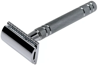 Brici Böker Barber&#039;s Choice, oțel carbon 5/8, negru