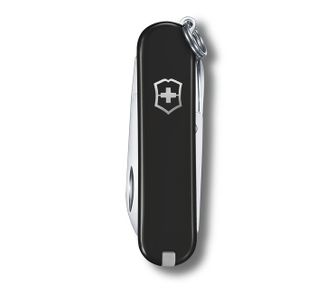 Cuțit multifuncțional Victorinox Classic SD Colors Dark Illusion 58 mm, negru, 7 funcții