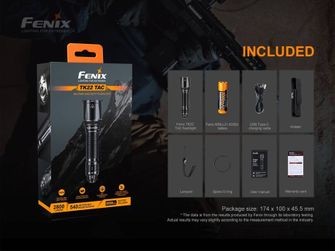 Lanternă tactică Fenix ​​​​TK22 TAC