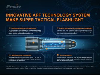 Lanternă tactică Fenix ​​​​TK22 TAC