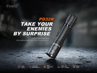 Lanternă reîncărcabilă Fenix PD32R