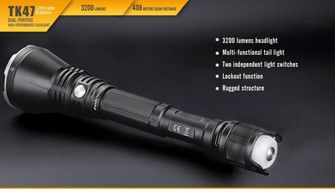 Lanterna LED Fenix TK47 Ultimate Edition, 3200 lumeni