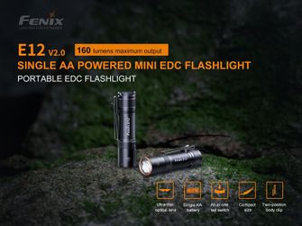 Lanternă Fenix ​​E12 V2.0