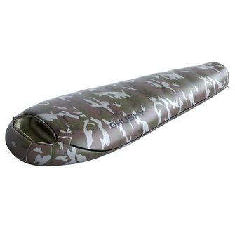 Sac de dormit de iarnă Husky sintetic Army -17°C, verde