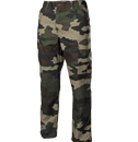 Pantaloni camuflaj cu buzunare laterale