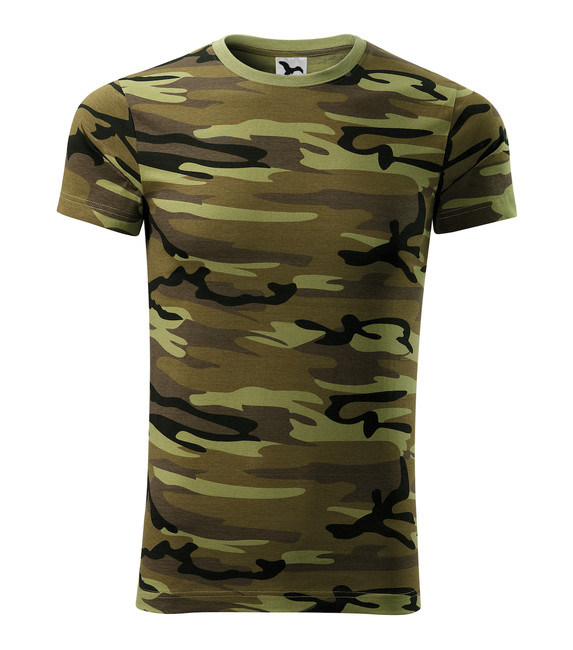 Malfini Camouflage tricou, green 160g/m2