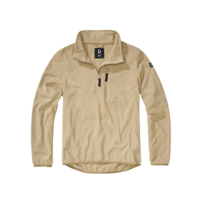 Jachetă fleece Brandit Fleece Troyer, camel