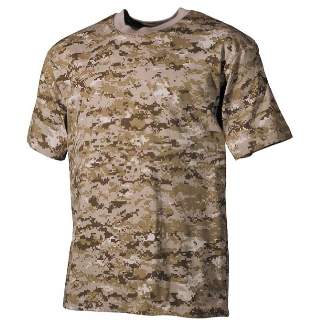 MFH tricou camuflaj digital desert, 170g/m2