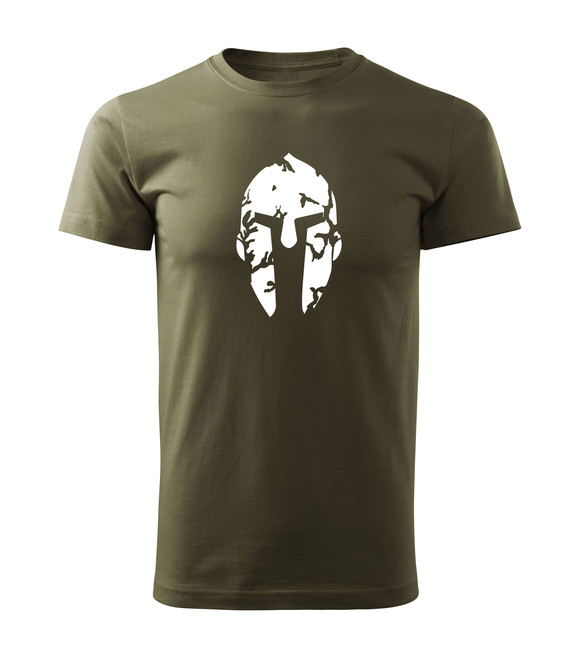 DRAGOWA tricou spartan, măsliniu 160g/m2