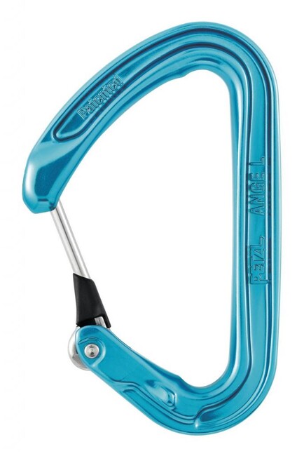 Petzl Ange L carabină albastră