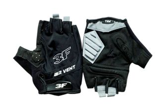 3F Vision Mănuși de ciclism Mănuși cu aerisire, negru