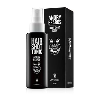 ANGRY BEARDS Hair Shot Hair Tonic pentru păr 100 ml