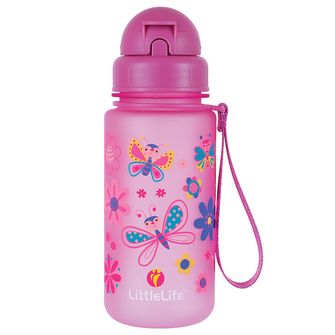 Sticlă de apă pentru copii LittleLife 400ml, fluturi