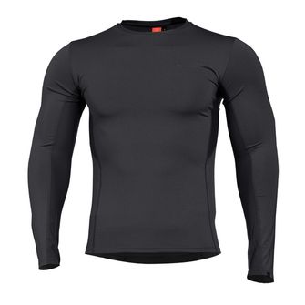 Tricou funcțional cu mânecă lungă Pentagon Apollo Activity, negru