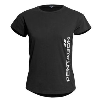 Pentagon tricou scurt pentru femei Whisper "Pentagon Vertical", negru