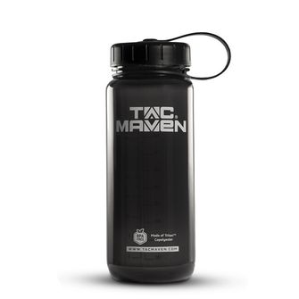 Tac Maven Sticlă din tritan Norman 650ml, negru